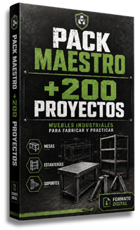 Pack Maestro: +200 Proyectos de Muebles Industriales